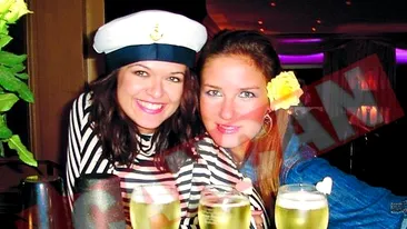 Si-a facut de cap cu sampanie la Nisa