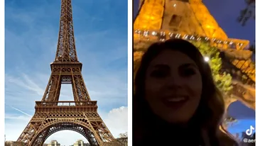 Ce au pățit Andra și Andrei, doi turiști români aflați în vacanță în Paris, în timp ce se plimbau în zona Turnului Eiffel: Uite-l acolo, uite-l!