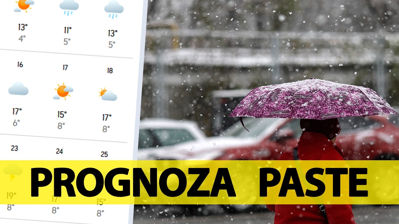 Prognoză Paște 2026 | Meteorologii Accuweather anunță surprize de proporții în București și în celelalte orașe din România