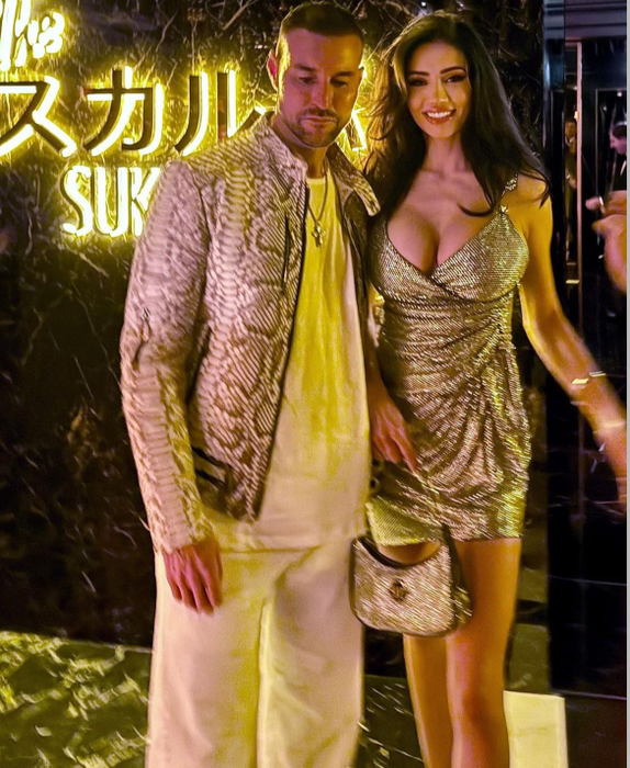 Philipp Plein și Andreea Sasu, apariție demnă de prima copertă. Foto: Instagram / Philipp Plein și Andreea Sasu