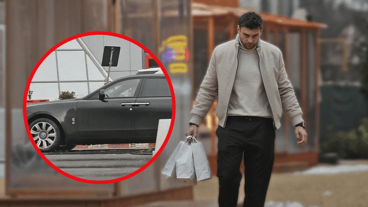 Cum arată o ieșire „normală” pentru ginerele lui Gigi Becali. Mihai Mincu s-a dus după pâine în Rolls-ul de 1,5 milioane € și ceas de 200.000 € la mână