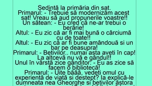 BANC | Ședință la primăria din sat: "Trebuie să ne modernizăm!"