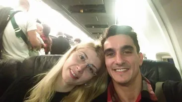 Ce făcea soţia lui Marian Drăgulescu în timp ce acesta concura la Campionatul European. Avem imaginile!