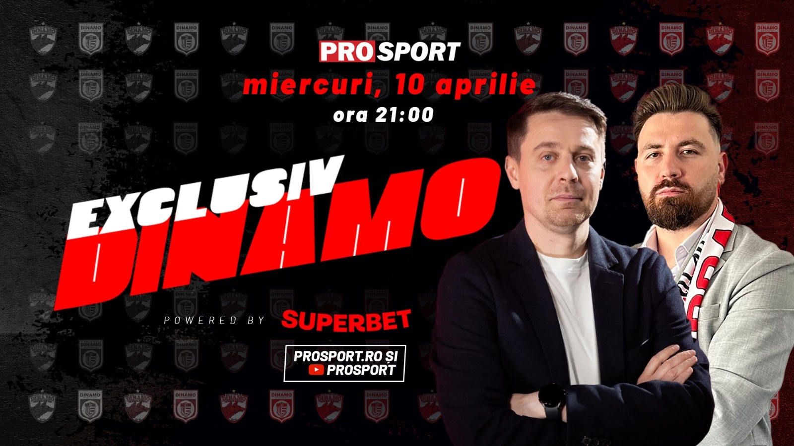 EXCLUSIV DINAMO, miercuri, de la ora 21. Invitatul ediței este Gabi Glăvan, fost director sportiv al „câinilor”, în prezent coordonatorul departamentului de scouting