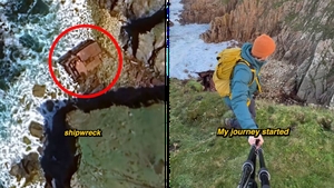 A văzut un obiect bizar pe Google Earth, apoi a mers să-l vadă în realitate. Ce a descoperit l-a lăsat fără cuvinte