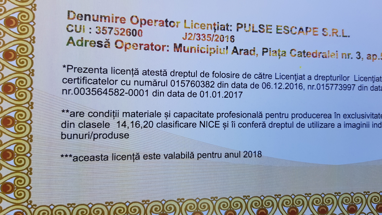 Actele pe care l-a arătat tânărul poliției