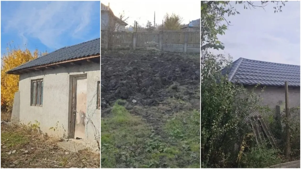 Localitatea din România în care poți cumpăra o casă tradițională cu doar 9000 de euro. Terenul are peste 1500 de metri pătrați