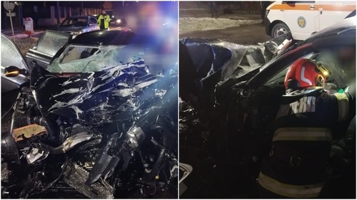 Accident cumplit în Ialomița! Două persoane au murit, iar un copil de 10 ani a fost găsit în stop cardio-respirator