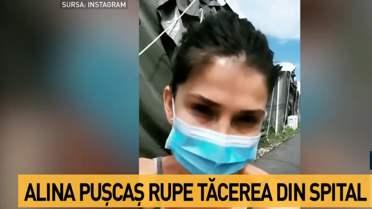 Alina Pușcaș, vedeta de la Antena 1, dezvăluiri din spitalul mobil pentru COVID-19: ”Nu vreau dosar penal!”