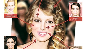 Cate un pic din trasaturile celor mai frumoase vedete! Fata perfecta