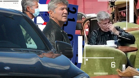 Imagini rare cu Dan Bittman. L-am filmat singur-singurel la o cafea cu parfum de tristețe