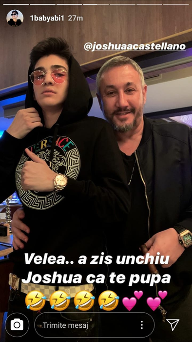 Abi Talent s-a întâlnit cu Joshua Castellano și a făcut declarații tranșante despre cântăreț și Antonia