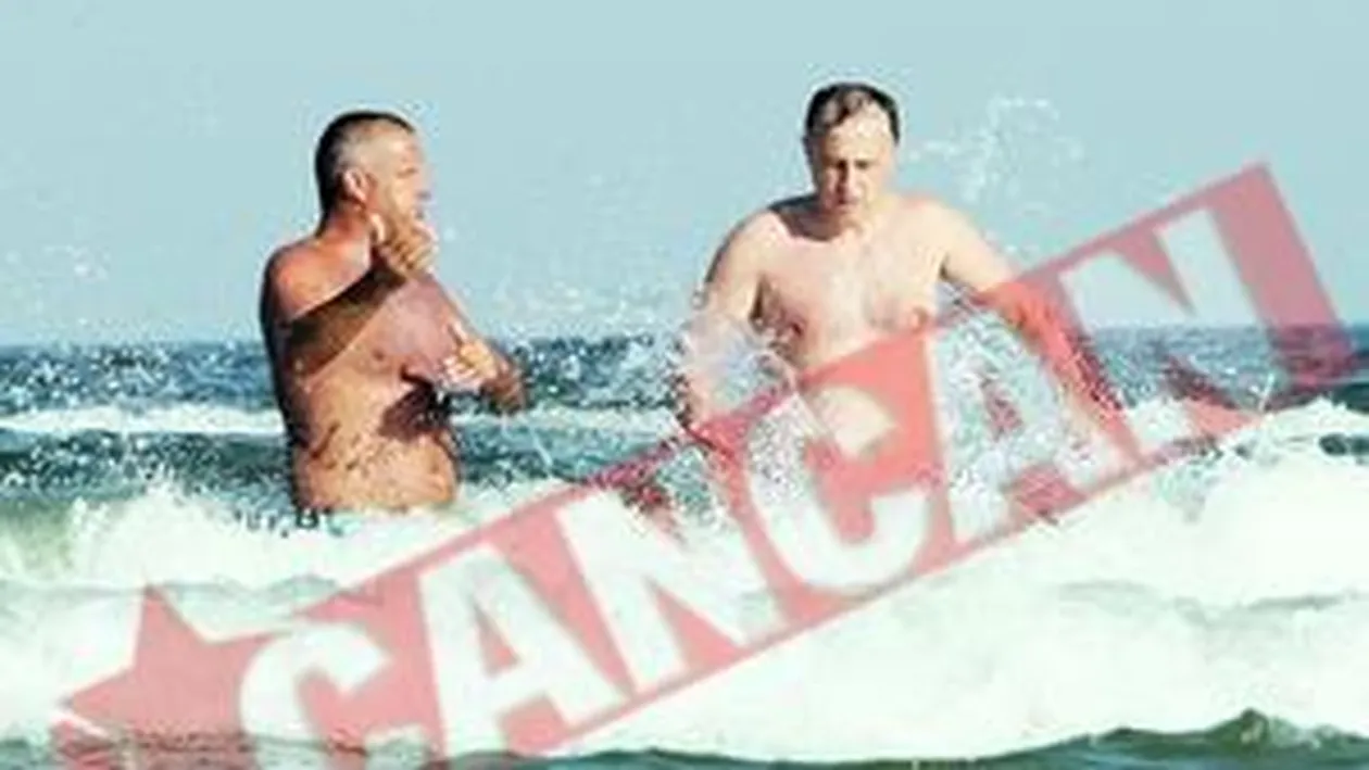 Geoana a jucat fotbal pe plaja