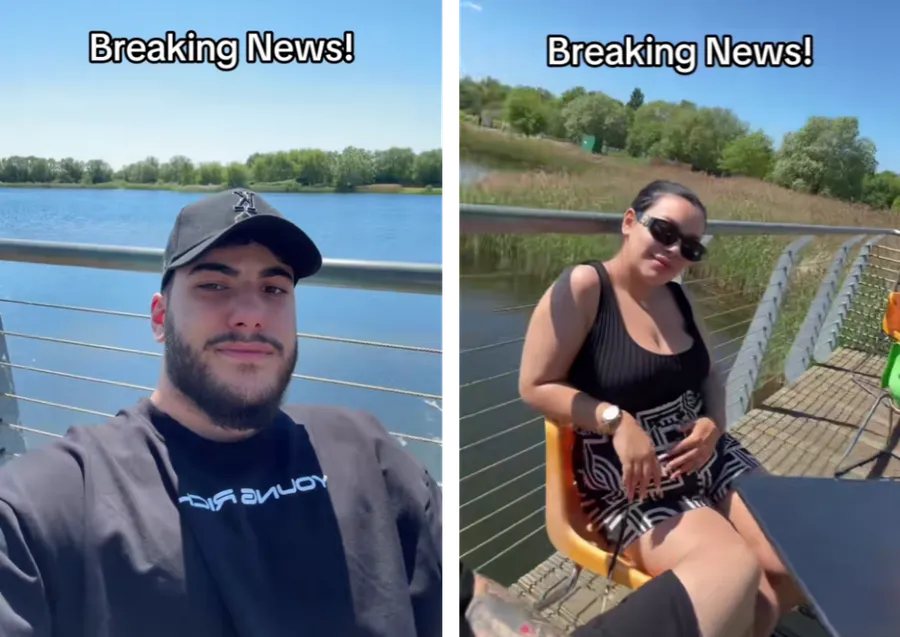 Bogdan de la Casa Iubirii va deveni tătic. Sursă: TikTok