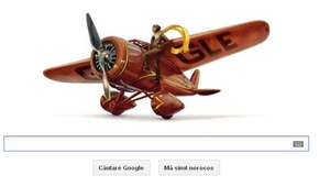 Google o omagiaza pe aviatoarea Amelia Earhart, prima femeie pilot care a traversat Atlanticul