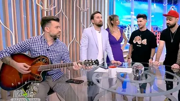 Ramona Olaru și Cuza, “înțepături” acide în direct, la Antena 1! Gestul surprinzător făcut de cântăreț față de fosta iubită | VIDEO