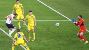 Anglia a spulberat Ucraina la Roma și a întregit „careul de ași” la EURO 2020!