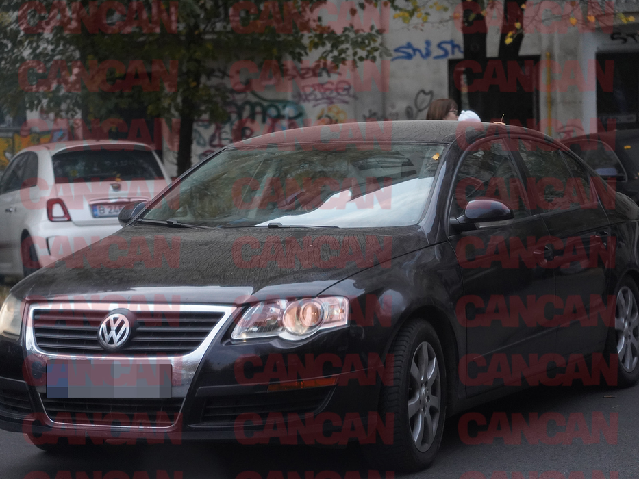 Câștigătorul a urcat într-o mașină cu numere de Giurgiu (Foto: CANCAN.RO)