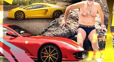 Elegantul domn Dan și-a ”aliniat” super-mașinile de 2 mil. € în fața vilei din ”cartierul milionarilor”!