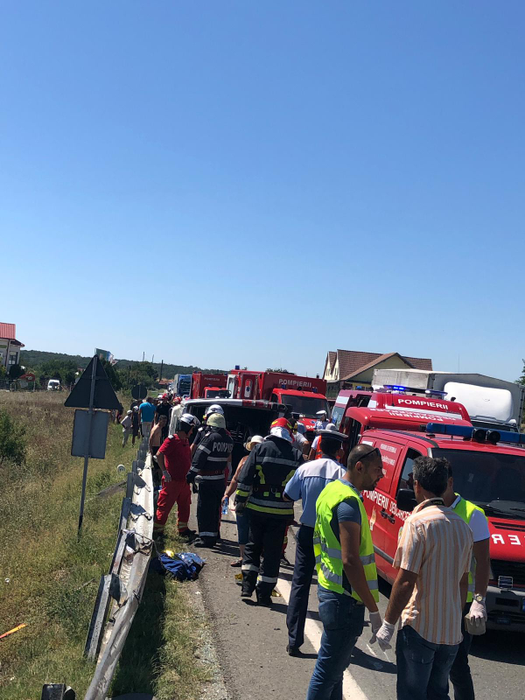 Echipele de intervenție au sosit imediat la fața locului