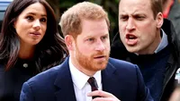 Cele 2 cuvinte brutale spuse de Prințul William fratelui său, după ce Harry i-a spus că s-a cuplat cu actrița americană Meghan