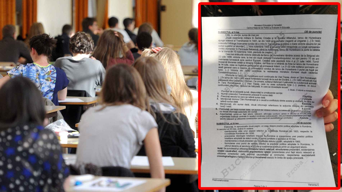 Bacalaureat 2023 | Ce a picat la istorie. Care a fost cel mai dificil subiect