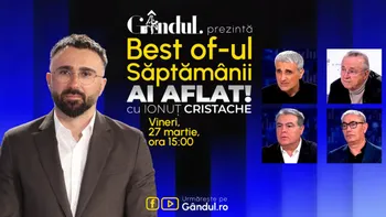 Gândul prezintă Best Of Ai aflat! Cu Ionuț Cristache – vineri, 27 martie, de la ora 15.00