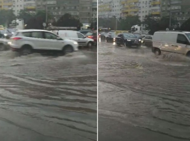 Inundațiile au făcut ravagii! Capitala, între cele mai afectate zone