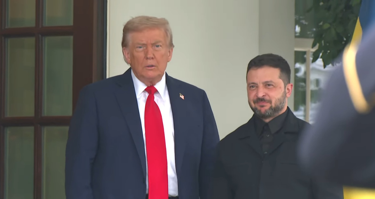 Donald Trump și Volodimir Zelenski/ sursă foto:  captură video