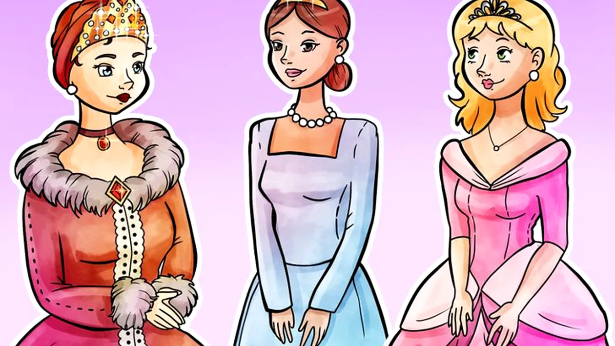 Test de inteligență | Care dintre cele 3 prințese nu este, de fapt, o prințesă?