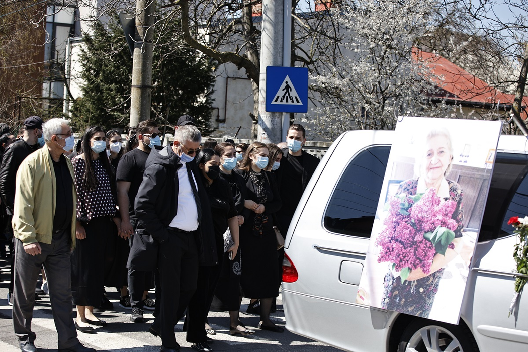 Gabi Luncă a fost înmormântată marți, 6 aprilie