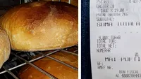 Am găsit cea mai scumpă pâine din România! Cât a plătit un român, într-o brutărie din Turda, pentru o singură bucată