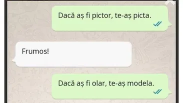 Bancul de weekend | Dacă aș fi pictor, te-aș picta