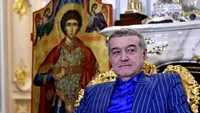 Gestul lui Gigi Becali a uimit pe toată lumea. Ce a făcut milionarul în curtea unei biserici