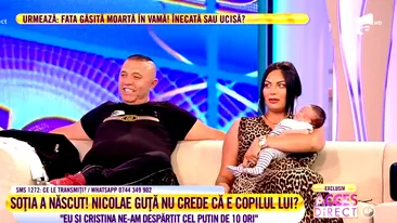 Veste mare! Nicolae Guța și Cristina au nuntă și botez în aceeași zi!