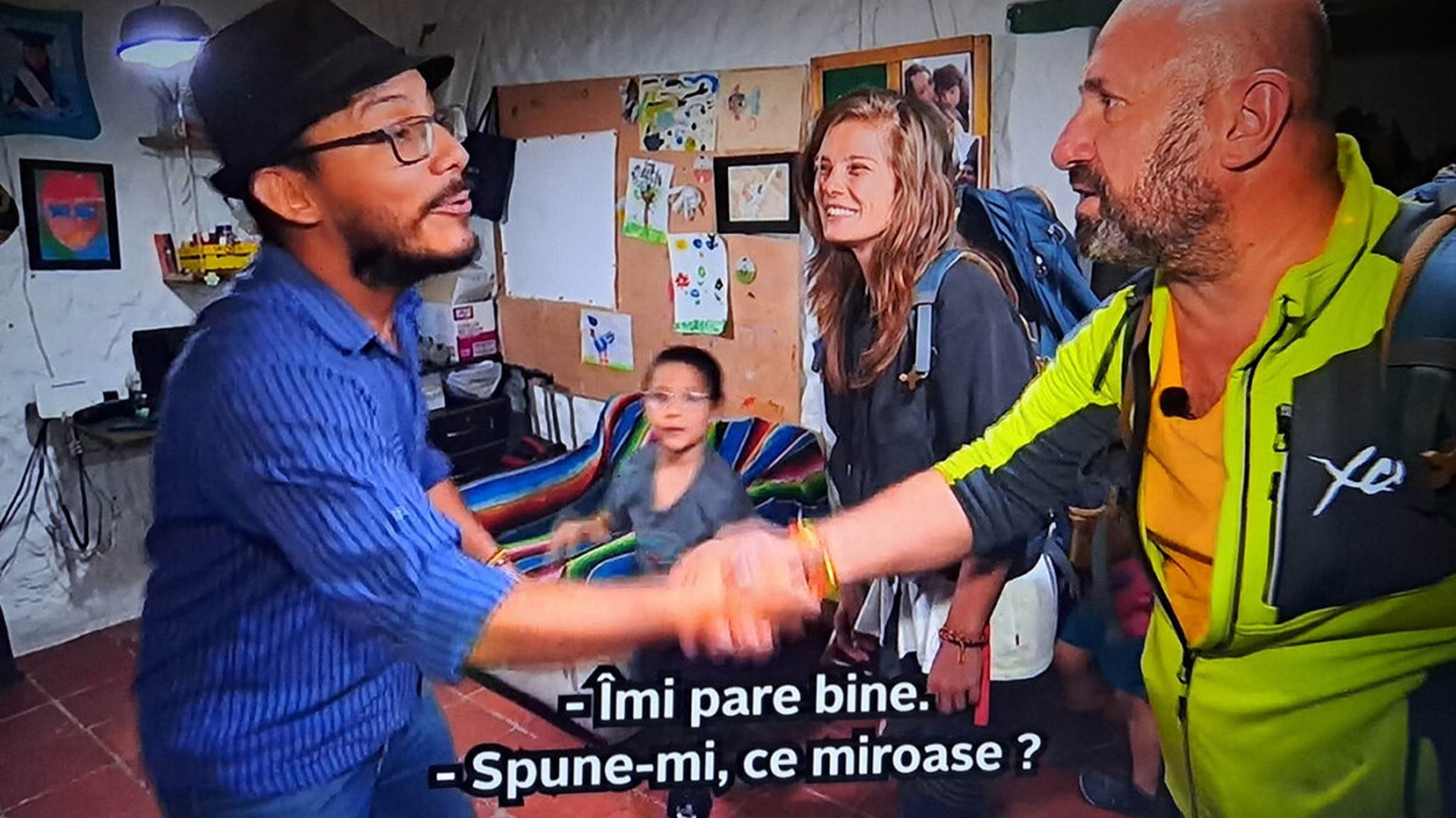 Cătălin Scărlătescu a crezut că nu aude bine! Ce meserie i-a zis că are columbianul din imagine, care i-a oferit cazare la America Express
