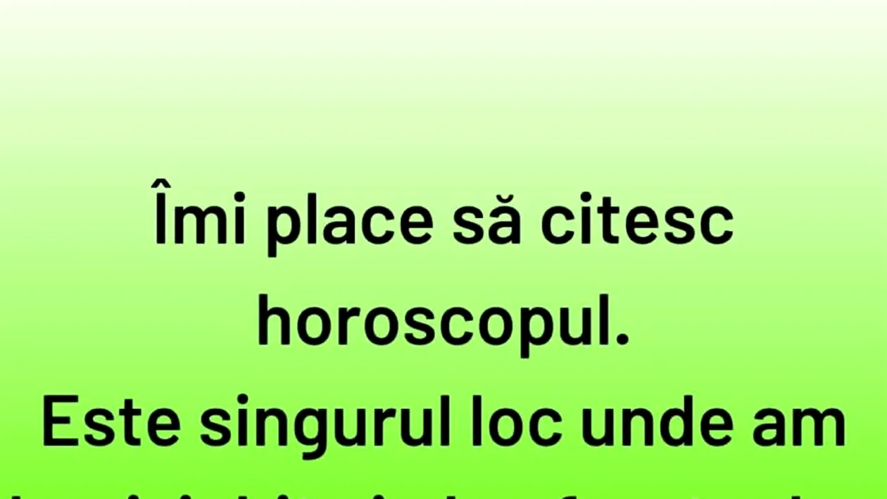 Bancul sfârșitului de săptămână | De ce românilor le place horoscopul
