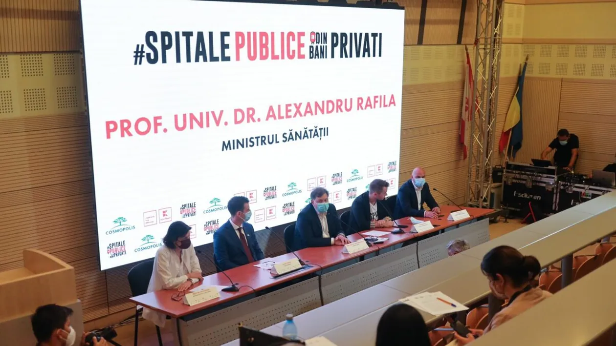 Etajul 7 al Spitalului Fundeni a fost inaugurat! Codin Maticiuc, prezent la conferință, alături de Ministrul Sănătății