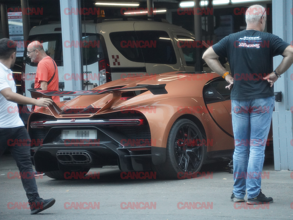 Bugatti Chiron, mașina preferată a lui Andrew Tate, care ar fi fost, de fapt, închiriată/ sursă foto: CANCAN.RO