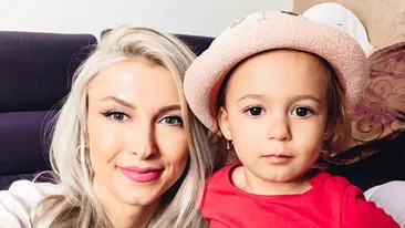 Fiica Andreei Bălan a făcut o criză la grădiniță: „A luat-o George pe sus cu urlete şi ţipete!”