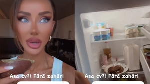 Bianca Drăgușanu s-a făcut de râs în timp ce le-a arătat fanilor ce are în frigider: „Asta este...”