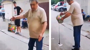 Așa ceva nu s-a mai văzut! Cum s-a răzbunat un pensionar din Bacău pe copiii gălăgioși din spatele blocului