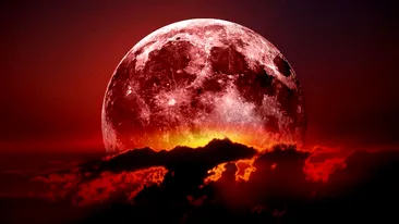 Eveniment astronomic rar! Super Luna albastră sângerie are loc pe 31 ianuarie! Credincioşii cred că vine Apocalipsa
