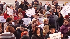 Miting de susținere pentru Sorina Pintea, în Baia Mare. „Bolnavului nu i se prescrie pușcărie”