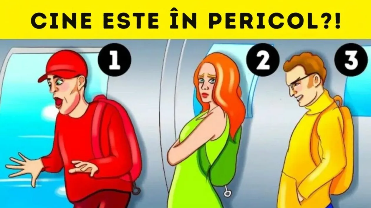 Test IQ dificil | Cine este în pericol? Doar 1% din cei cu vederea ageră găsesc răspunsul în 5 secunde