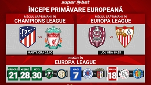 Revine Super-Spectacolul! Prima săptămână din 2020 cu Champions League și Europa League