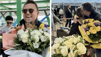 Horia Brenciu, din nou împreună cu familia! Cum și-a întâmpinat soția la aeroport