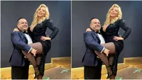 Momentul în care Adrian Minune o sărută pasional pe Loredana: ”Nevasta lui ce a zis?”