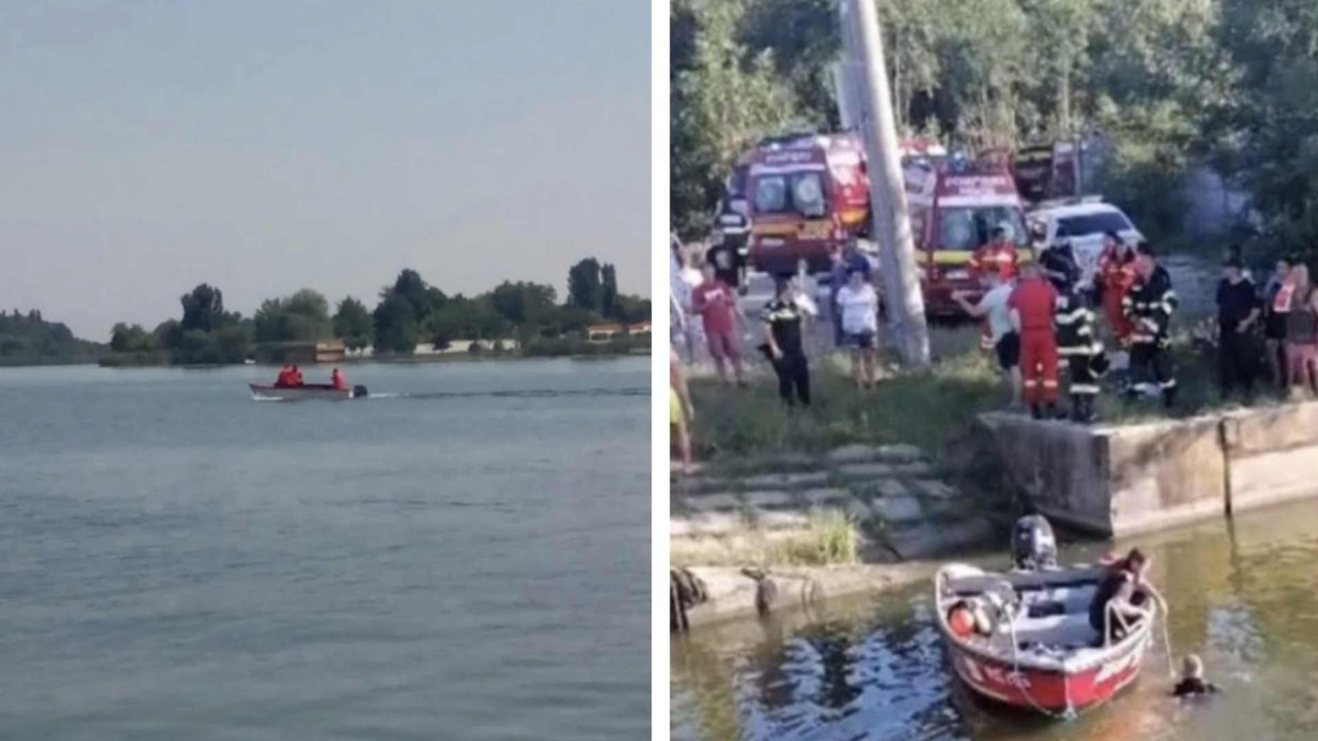 Incident tragic lângă București! Un tânăr de 23 de ani, tată a două fetițe, și-a pierdut viața, înecat în Lacul Snagov