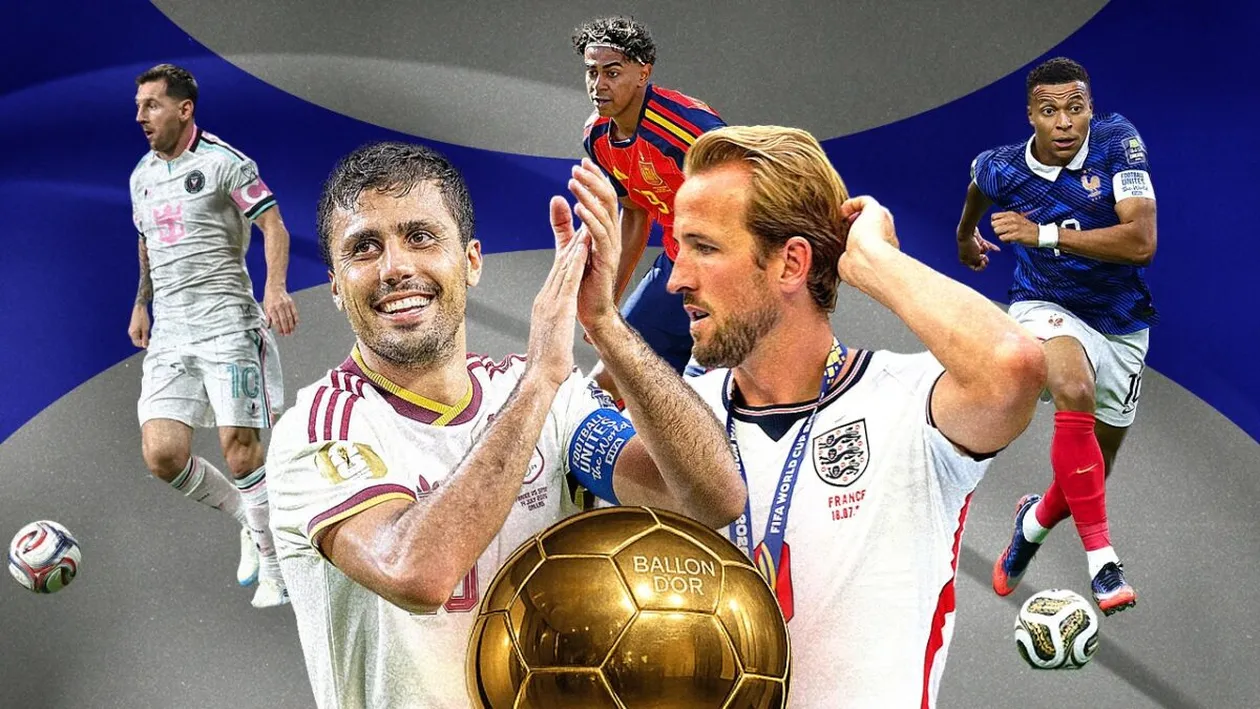 Cine merită Balonul de Aur 2026? Harry Kane, Mbappé, Rodri, Lamine Yamal și Messi sunt marii favoriți